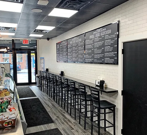 Your friendly neighbourhood <br><strong>Bagel Shop.</strong> 